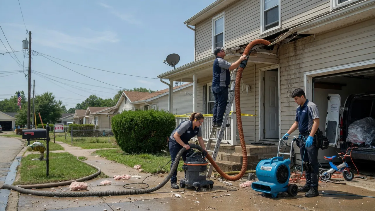 Water Damage Restoration in Columbia, TN near me